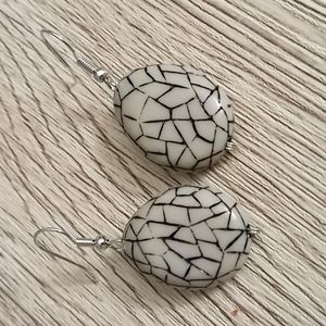 Hand crafted New Geometric statement earrings boho drop earrings